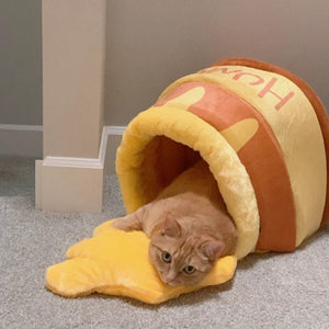 The Honey Jar Cat Bed-Furbaby Friends Gifts