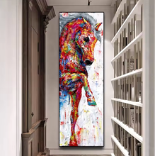 Charger l'image dans la galerie, 'The March' Equestrian Canvas Oil Print-Furbaby Friends Gifts