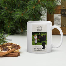 Load image into Gallery viewer, The Queen &amp; Emma Ceramic Gift Mug-Furbaby Friends Gifts