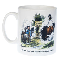 Load image into Gallery viewer, Thelwell&#39;s &#39;Dapple Grey&#39; Ceramic Mug-Furbaby Friends Gifts