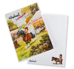 Thelwell's Pony Notepad (50 pages)-Furbaby Friends Gifts