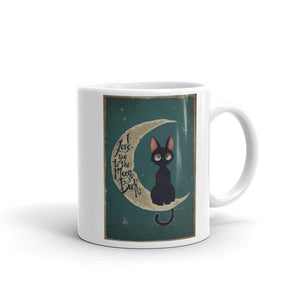 Customisable 'To the Moon and Back' Ceramic Mug-Furbaby Friends Gifts