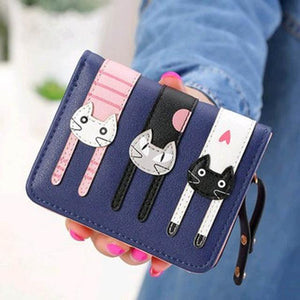 Vegan Leather Cat Wallet-Furbaby Friends Gifts