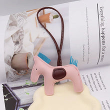 Charger l&#39;image dans la galerie, Vegan Leather Colourful Pony Handbag Charm/ Tassel-Furbaby Friends Gifts