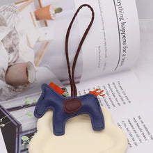 Charger l&#39;image dans la galerie, Vegan Leather Colourful Pony Handbag Charm/ Tassel-Furbaby Friends Gifts