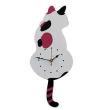 Carica l&#39;immagine nel visualizzatore di Gallery, Wagging Tail Cat Clock-Furbaby Friends Gifts