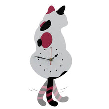 Charger l&#39;image dans la galerie, Wagging Tail Cat Clock-Furbaby Friends Gifts