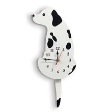 Carregar imagem no visualizador da galeria, Wagging Tail Dog Clock-Furbaby Friends Gifts