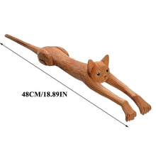 Charger l&#39;image dans la galerie, Wooden Cat Back Scratcher-Furbaby Friends Gifts