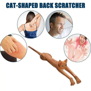 Wooden Cat Back Scratcher-Furbaby Friends Gifts