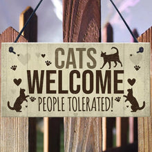 Load image into Gallery viewer, Wooden Cat Plaques-Furbaby Friends Gifts