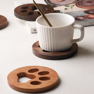 Wooden Paw Coasters-Furbaby Friends Gifts