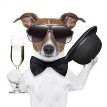 Load image into Gallery viewer, &#39;Your Waiter For The Day&#39; Jack Russell Oil Print-Furbaby Friends Gifts