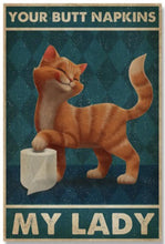 Load image into Gallery viewer, Hilarious Cat Themed Plaques-Furbaby Friends Gifts