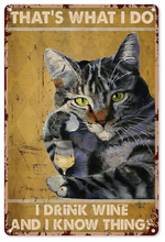 Load image into Gallery viewer, Funny Cat Plaques: Kitchen Collection-Furbaby Friends Gifts