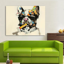 Load image into Gallery viewer, Pitbull Oil Print-Furbaby Friends Gifts